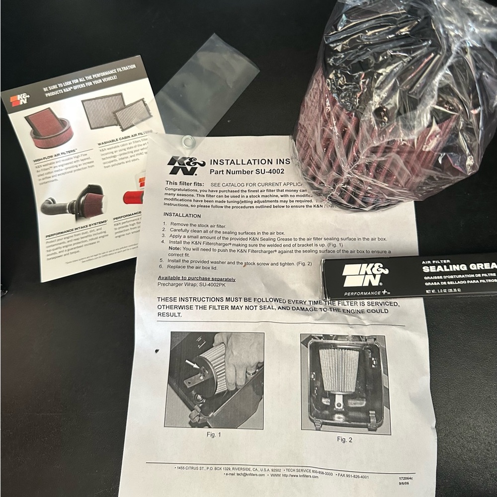 Performance Air Filter - Red - Picture 2 of 10